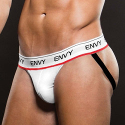 ENVY Jockstrap Mesh Blanc